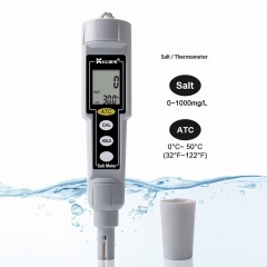CT-3080-A Salinity Meter Digital Pen Type Salt Meter Salinity Tester with ATC Portable Water Quality Tester for Aquarium,Drinking Water ,Aquaculture