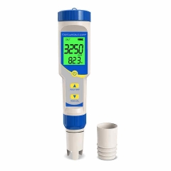 YY-C600B New 7 in 1 Model LCD Backlight PH TDS EC ORP S.G SALINITY TEMP PH Meter for Water