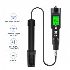 DO9100 water quality online dissolved oxygen analyzer 0-30mg/L dissolved oxygen fish tank aquaculture dissolved oxygen water quality detector