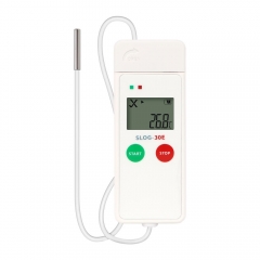 SLOG-200E External Probe Dry Ice Temperature and Humidity Recorder High Precision -200~70 Celsius