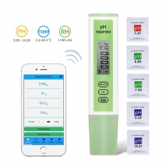 PH164 Bluetooth pH Meter for Aquarium Hydroponics Temperature Tester with OEM ODM Support