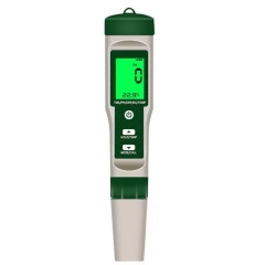 JQ006 10-in-1 Digital PH/TDS/EC/SALT/TEMP/S.G/ORP/H2/Fertile/Resistivity Water Quality Meter Portable pH Meter 0-14pH