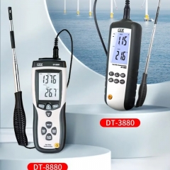 DT-3880 Thermal Anemometer Portable Industrial Anemometer for Measuring Wind Speed and Air Volume