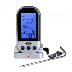 TP-808 LCD Screen BBQ Digital Alarm Electronic Kitchen Food Thermometer
