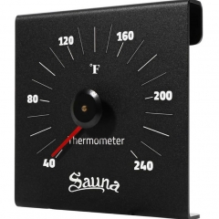 ZM1061 Sauna Accessories Online Factory Supply Aluminum Sauna Thermometer & Hygrometer