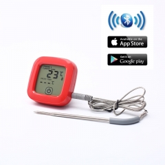WX1817 Bluetooth dual needle kitchen food probe BBQ thermometer baking oil temperature liquid temperature thermometer