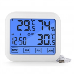 TH035 Indoor Touch Screen Hygrometer Thermo Hygrometer Digital Thermometer