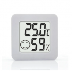 K001 Temperature and Humidity Meter, Bedroom, Indoor Mini Portable Humidity Digital Electronic Temperature Detection Table
