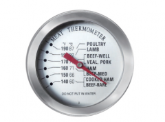 ZLB-052A 60~87℃（140~190℉）Meat Thermometer Stainless Steel Bimetal BBQ Thermometer