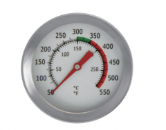 ZLB-052S2 0~300℃（50~550℉）Stainless Steel Bimetal BBQ Thermometer