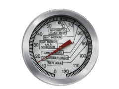 ZLB-052H 0~120℃ Stainless Steel Bimetal BBQ Thermometer
